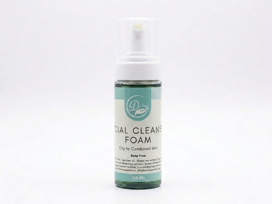 facial foam cleanser غسول فوم للبشرة الدهنية والمختلطة